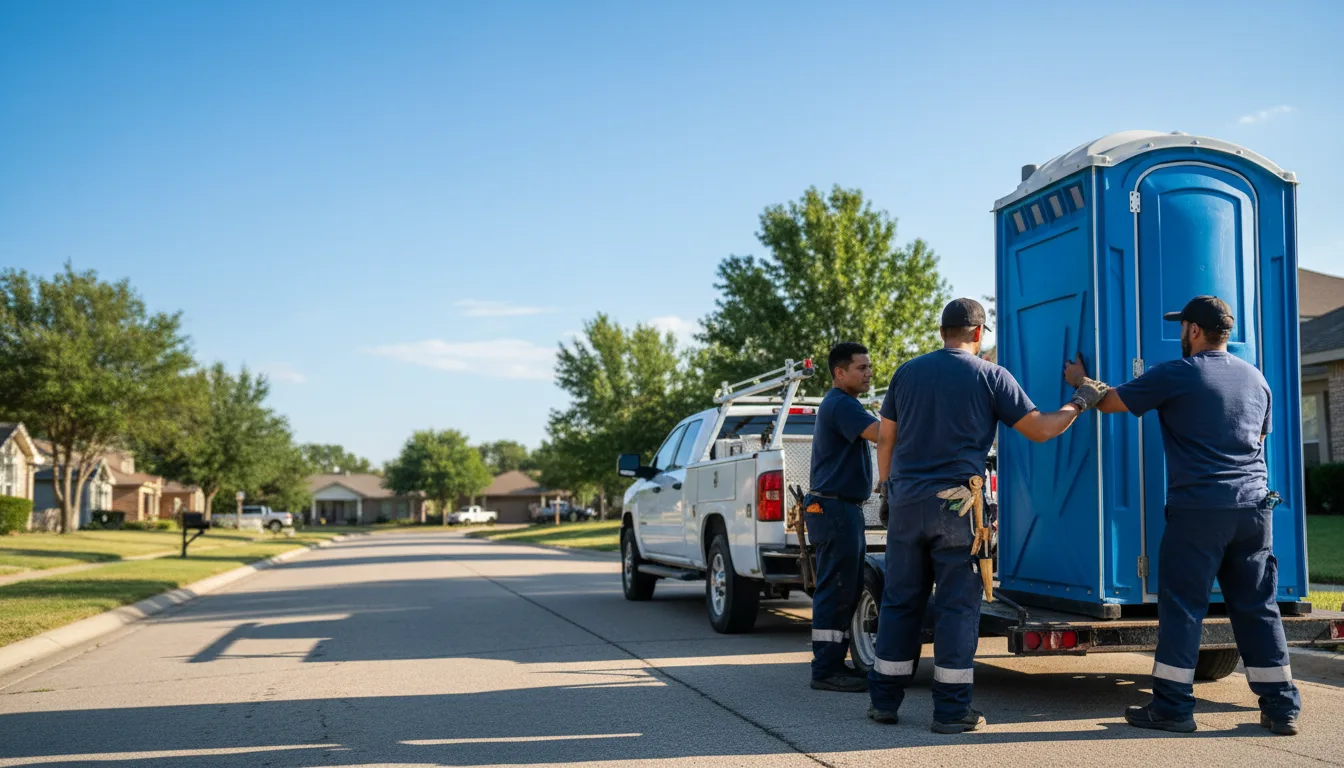 Portable Toilet Rental in Chilton, TX near me